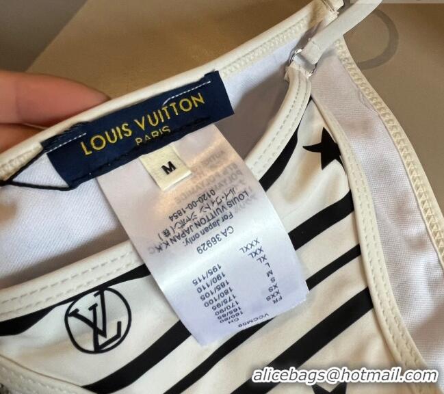 High Quality Louis Vuitton Star Swimwear 0401 White 2024