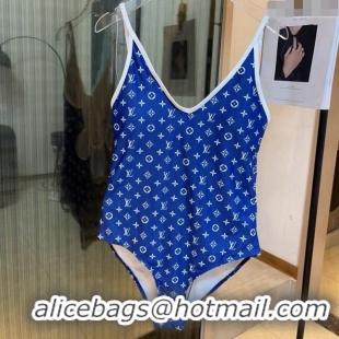 Spot Bulk Louis Vuitton Swimwear LV040140 Blue 2024