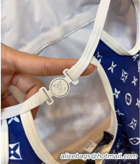 Spot Bulk Louis Vuitton Swimwear LV040140 Blue 2024