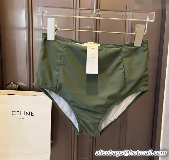 Wholesale Cheap Celine Swimwear CE040101 Green 2024