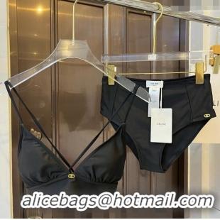 New Style Celine Swimwear CE040101 Black 2024