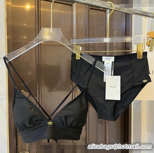 New Style Celine Swimwear CE040101 Black 2024