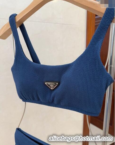 ​Top Quality Prada Swimwear PR040101 Blue 2024