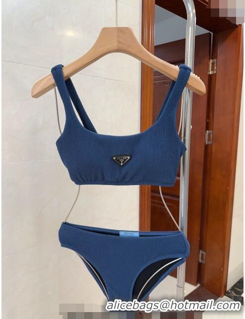 ​Top Quality Prada Swimwear PR040101 Blue 2024