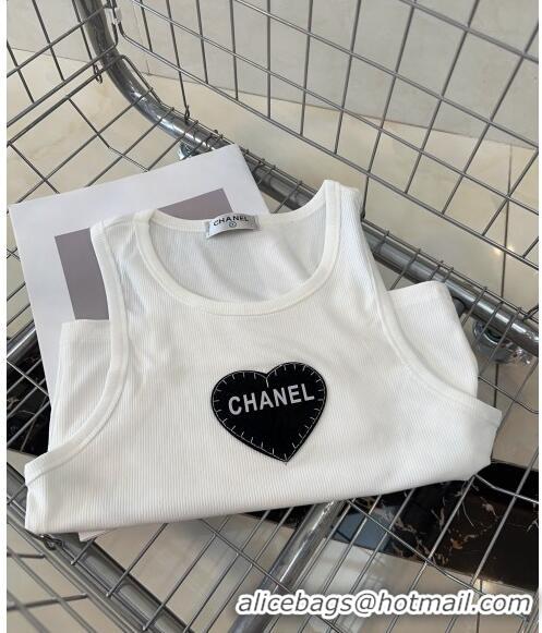 Unique Discount Chanel Love Vest 0401 White 2024