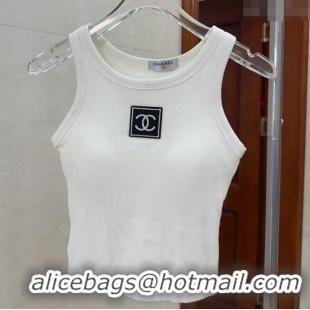 Trendy Design Chanel Vest 040103 White 2024