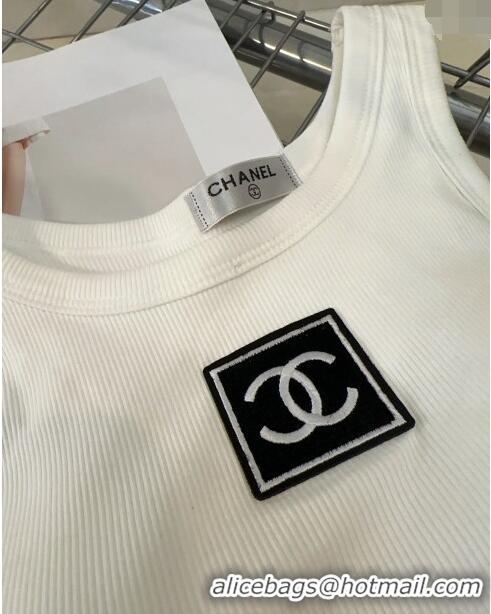 Trendy Design Chanel Vest 040103 White 2024