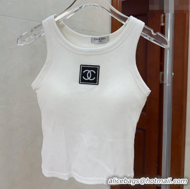 Trendy Design Chanel Vest 040103 White 2024