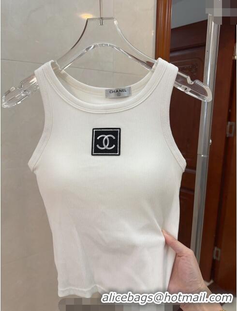 Trendy Design Chanel Vest 040103 White 2024