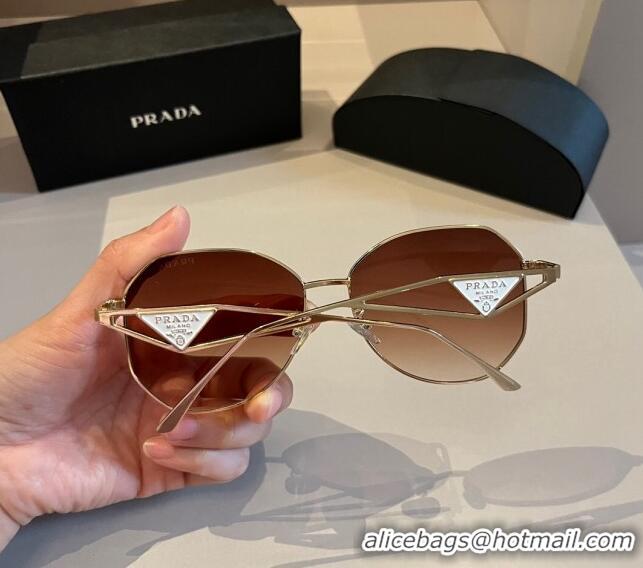 Grade Design Prada Sunglasses 041001 Brown 2024