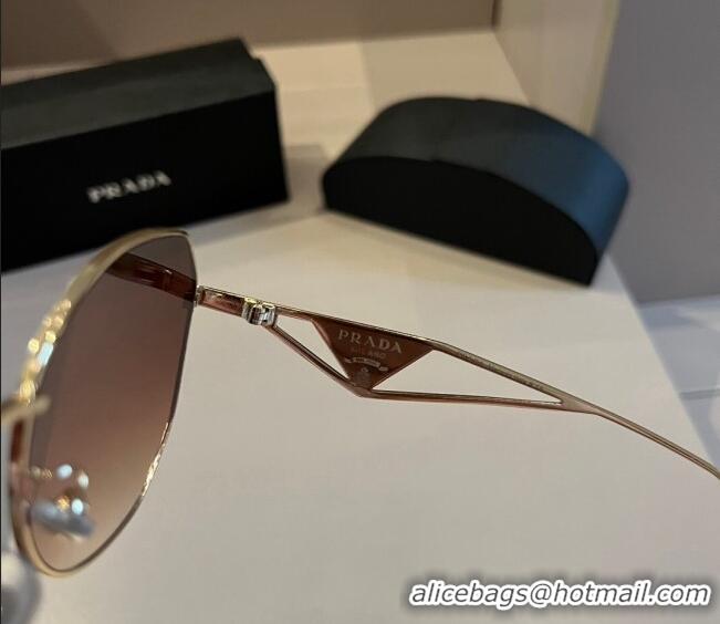 Grade Design Prada Sunglasses 041001 Brown 2024