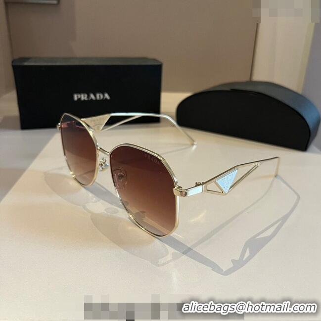 Grade Design Prada Sunglasses 041001 Brown 2024