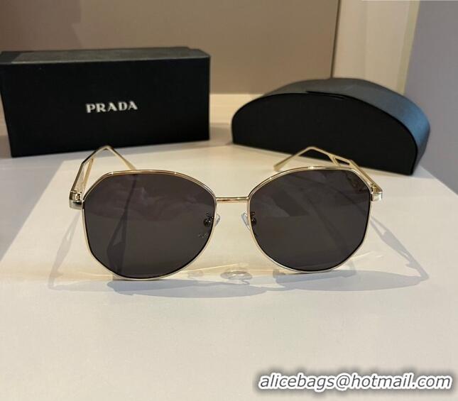 Super Quality Prada Sunglasses 041001 Black 2024