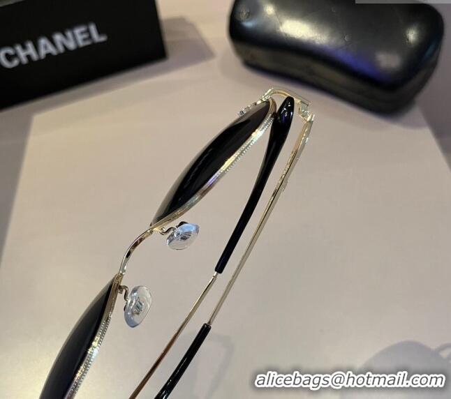 Buy Inexpensive Chanel Sunglasses 041001 Black 2024