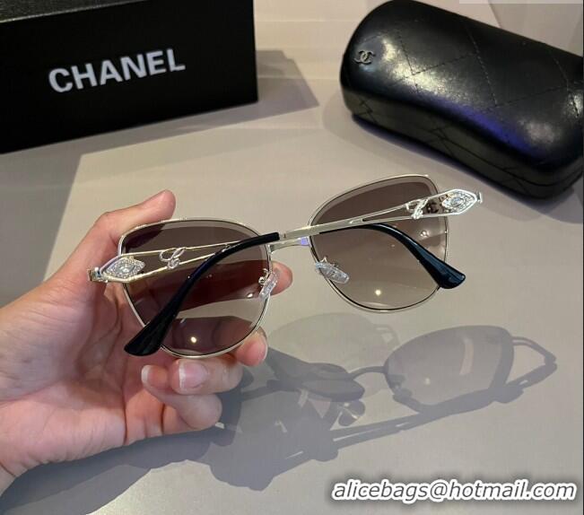 Famous Brand Chanel Sunglasses 041001 Brown 2024