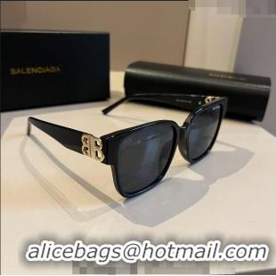 Low Price Balenciaga Sunglasses 041001 Black 2024