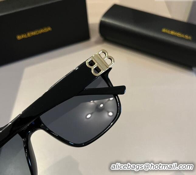 Low Price Balenciaga Sunglasses 041001 Black 2024