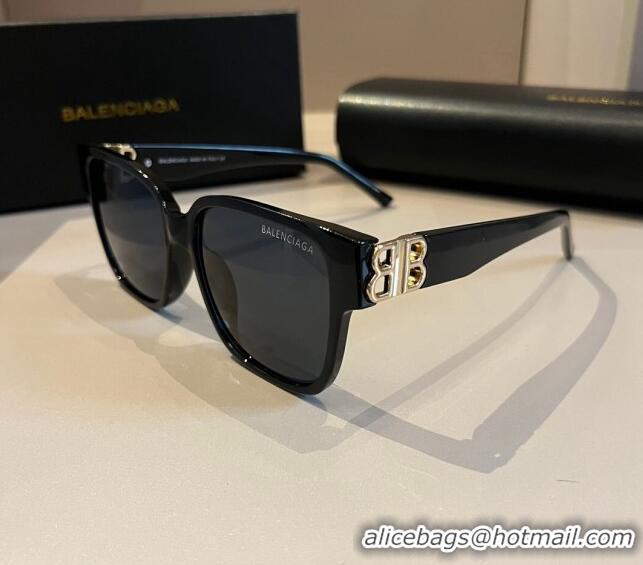 Low Price Balenciaga Sunglasses 041001 Black 2024