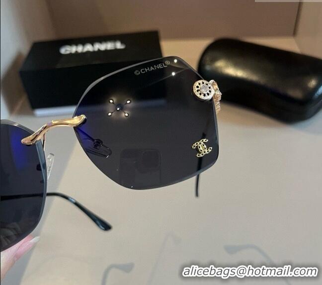 Promotional Chanel Sunglasses 041002 Black 2024