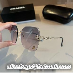 Low Price Chanel Sunglasses 041002 Grey 2024