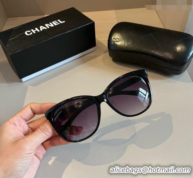 Famous Brand Chanel Sunglasses 041003 Black/White 2024