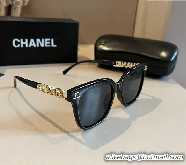 Trendy Design Chanel Sunglasses 041004 Black 2024