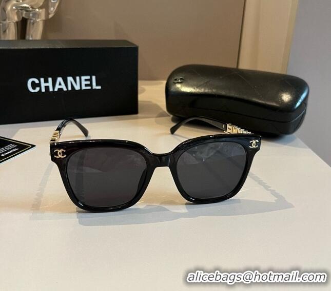 Trendy Design Chanel Sunglasses 041004 Black 2024