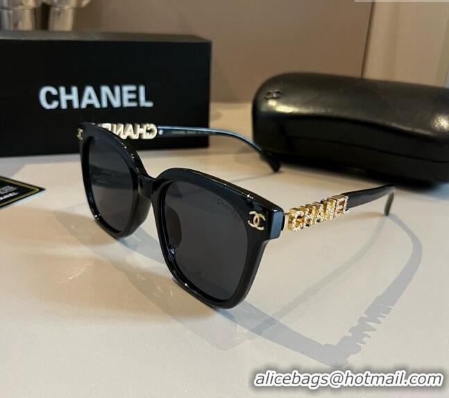 Trendy Design Chanel Sunglasses 041004 Black 2024