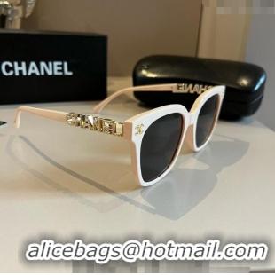 Grade Design Chanel Sunglasses 041004 White 2024