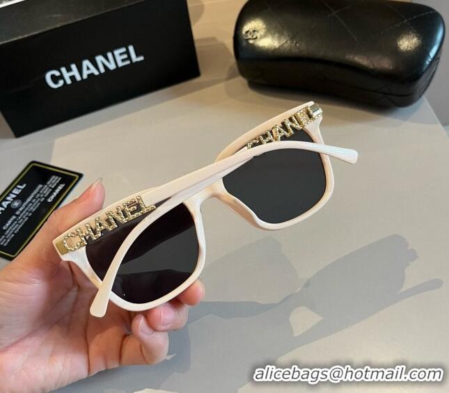 Grade Design Chanel Sunglasses 041004 White 2024