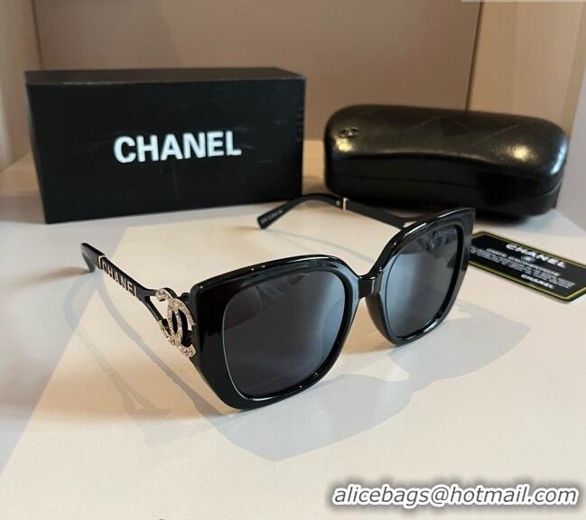 New Style Chanel Sunglasses 041005 Black 2024