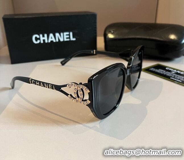 New Style Chanel Sunglasses 041005 Black 2024