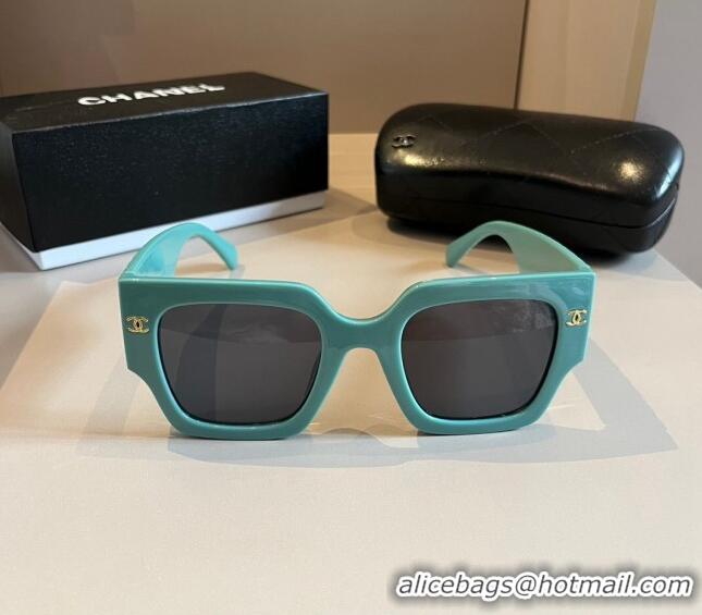 Good Looking Chanel Sunglasses 041006 Green 2024