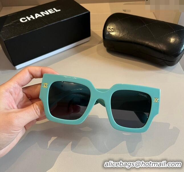 Good Looking Chanel Sunglasses 041006 Green 2024