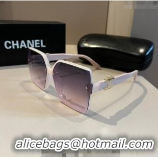 Top Grade Chanel Sunglasses CH041008 Pink 2024