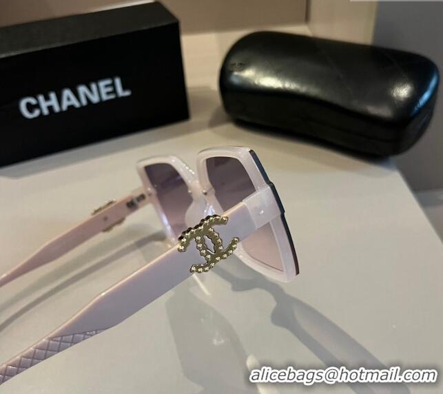 Top Grade Chanel Sunglasses CH041008 Pink 2024