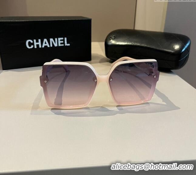 Top Grade Chanel Sunglasses CH041008 Pink 2024