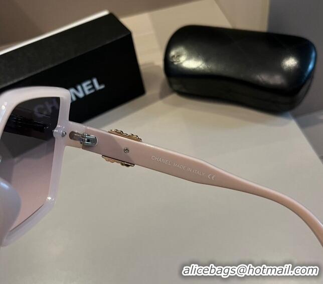 Top Grade Chanel Sunglasses CH041008 Pink 2024