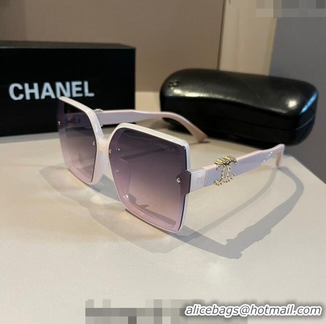 Top Grade Chanel Sunglasses CH041008 Pink 2024