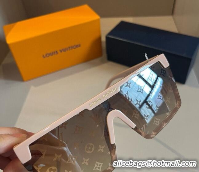 Top Grade Louis Vuitton Sunglasses 041001 Nude 2024