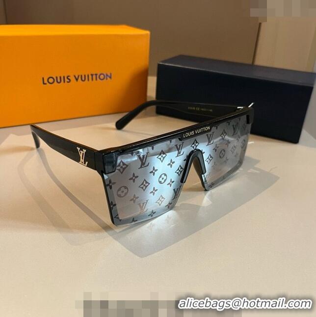 Buy Cheapest Louis Vuitton Sunglasses 041001 Black/Grey 2024