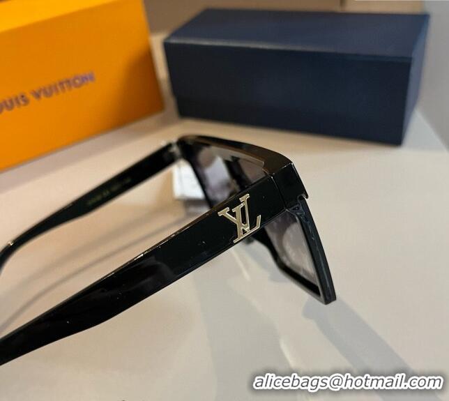 Buy Cheapest Louis Vuitton Sunglasses 041001 Black/Grey 2024