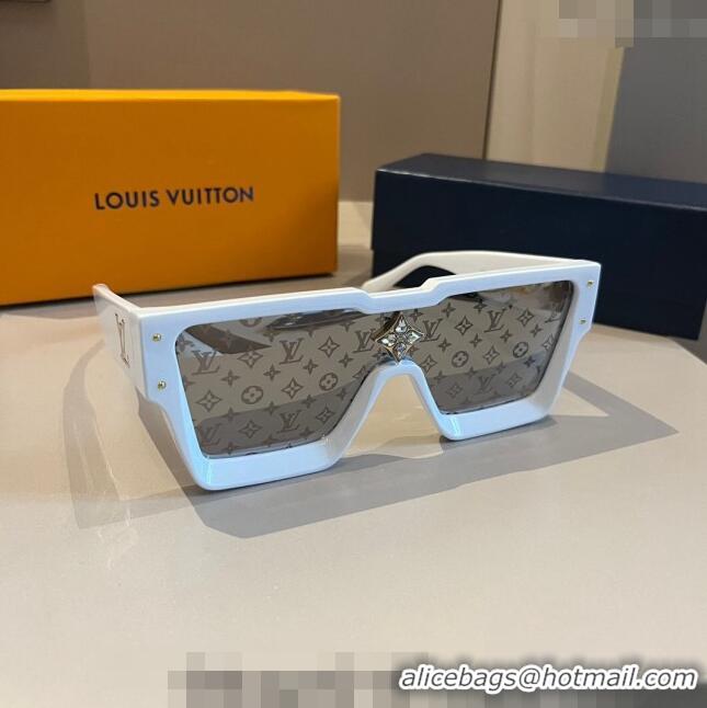 Promotional Louis Vuitton Cyclone Sunglasses 0410 White 2024