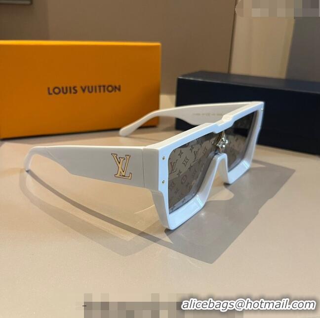 Promotional Louis Vuitton Cyclone Sunglasses 0410 White 2024