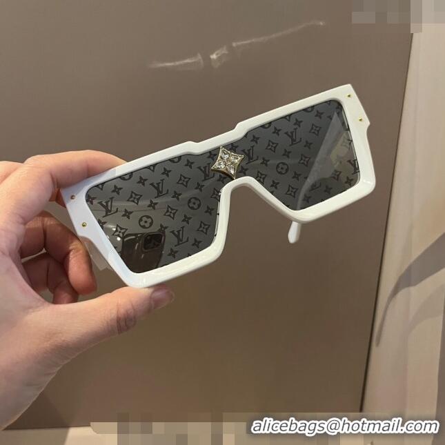 Promotional Louis Vuitton Cyclone Sunglasses 0410 White 2024