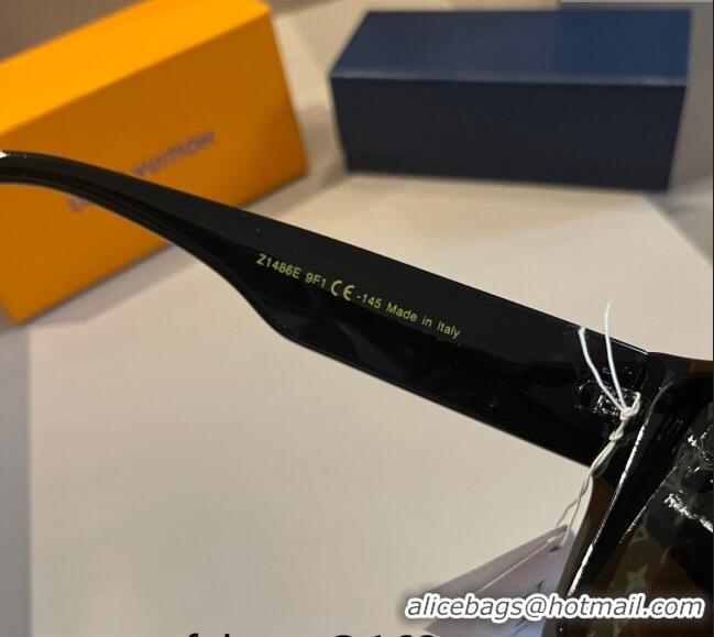 Reasonable Price Louis Vuitton Cyclone Sunglasses 0410 Black 2024