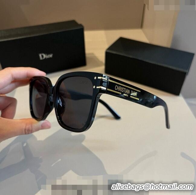 Low Cost Dior Sunglasses DR041001 Black 2024