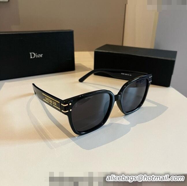 Low Cost Dior Sunglasses DR041001 Black 2024