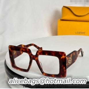 Top Quality Loewe Sunglasses LW40090I Dark Brown 2024