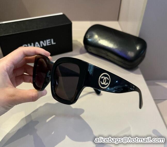 Unique Discount Chanel Sunglasses CH041009 Black 2024